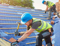 Roofing work video thumbnail