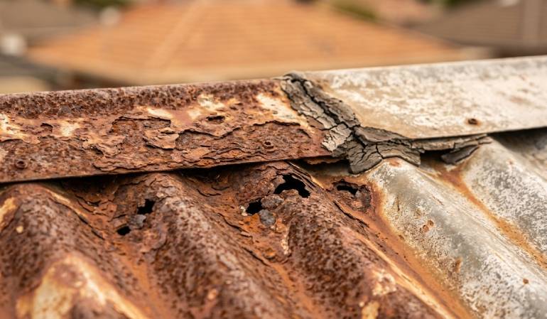Roof Repairs and Rust Treatment